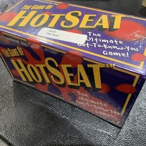 Vintage TM Entertainment Board Game HotSeat Party Card Game 1997